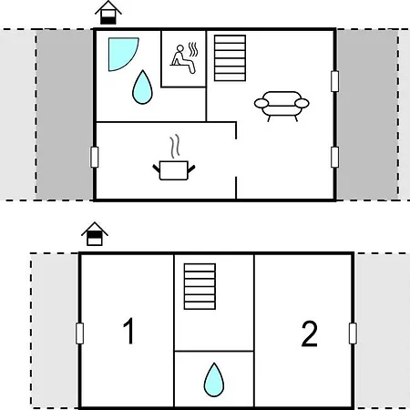 Three-bedroom In Prázdninový dům
